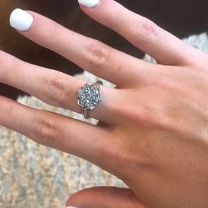 Silver Kendra Scott Ring